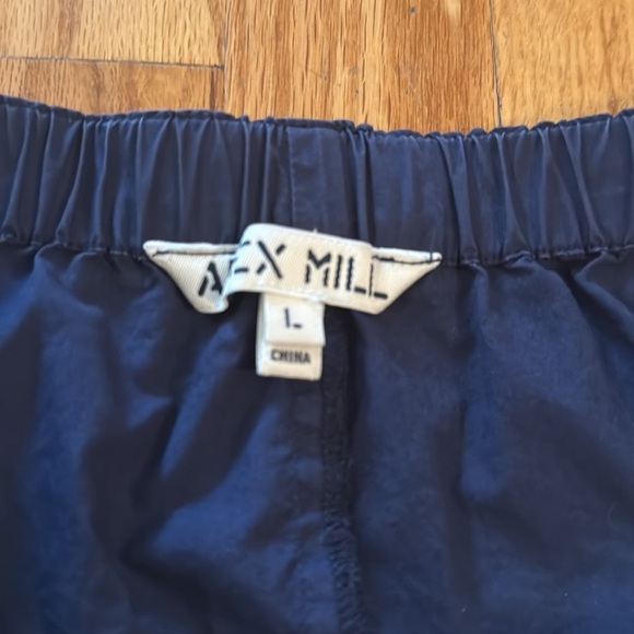 Alex Mill sz L Deep Blue A-Line Skirt 100% cotton great condition - Picture 3 of 5